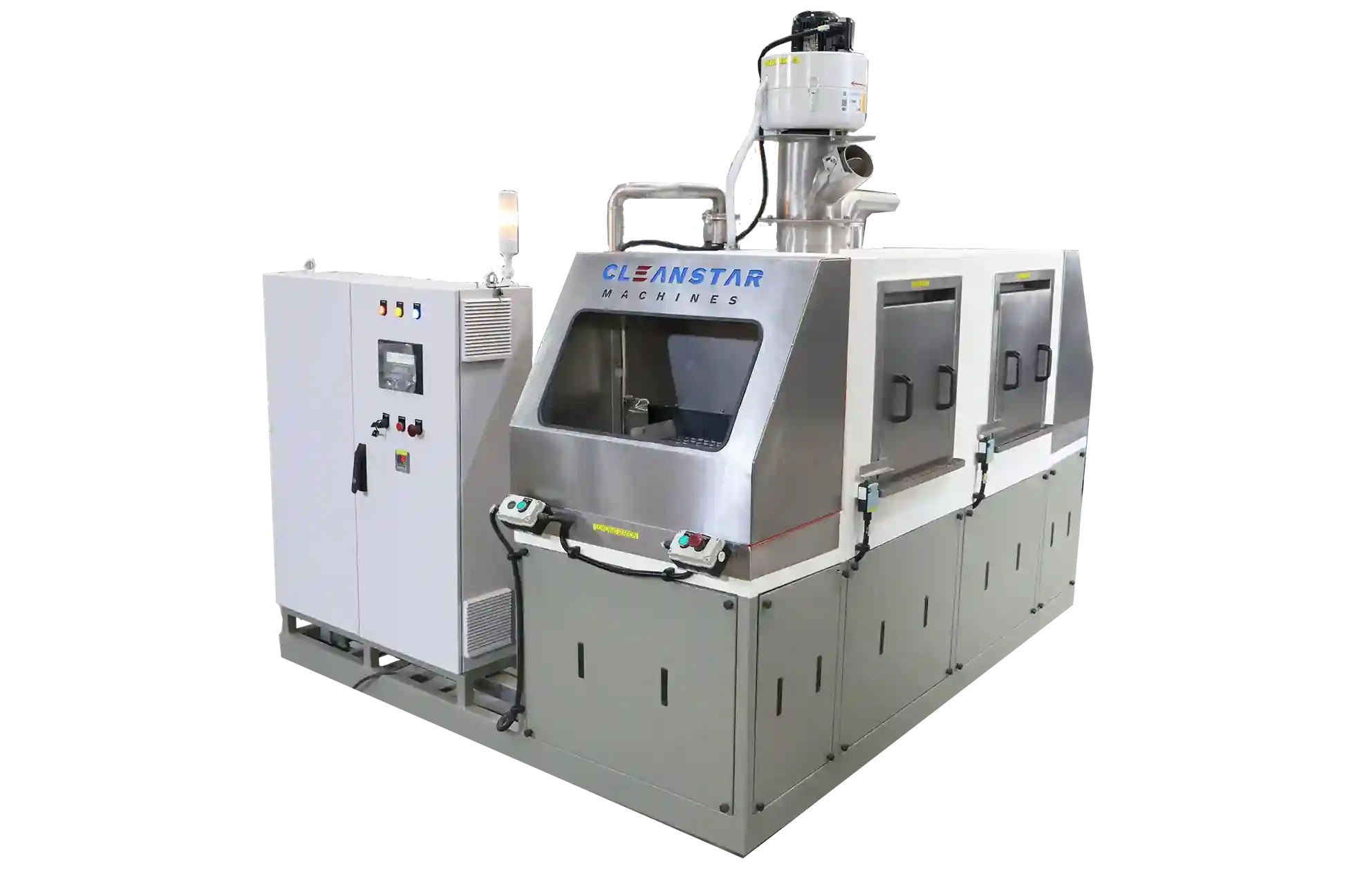 Cleanstar Machines' industrial parts cleaning machine installed at client’s facility