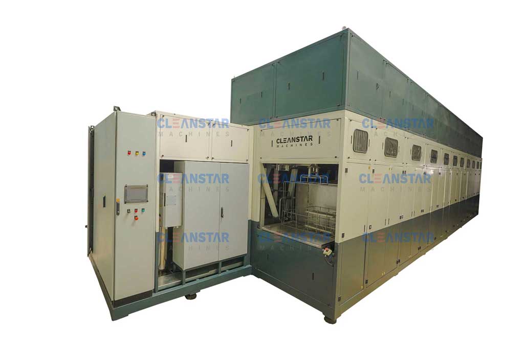  Multistage Ultrasonic Cleaning System.