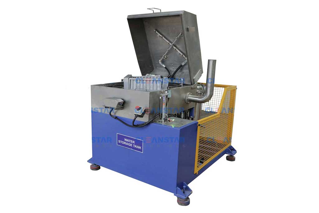 rotary type ahu filter cleaning machine