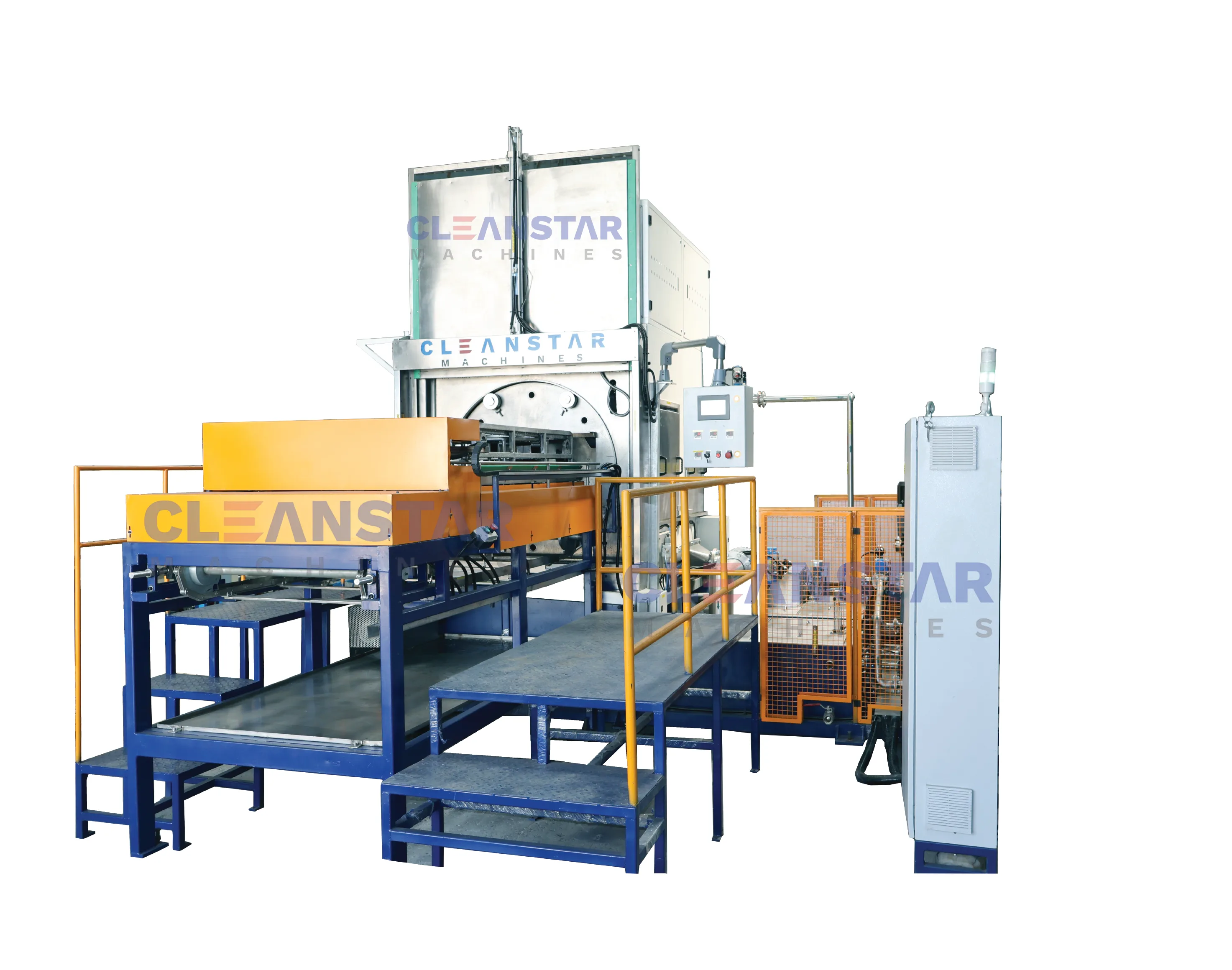 Cage Rotation Type Industrial Parts Washing Equipment
