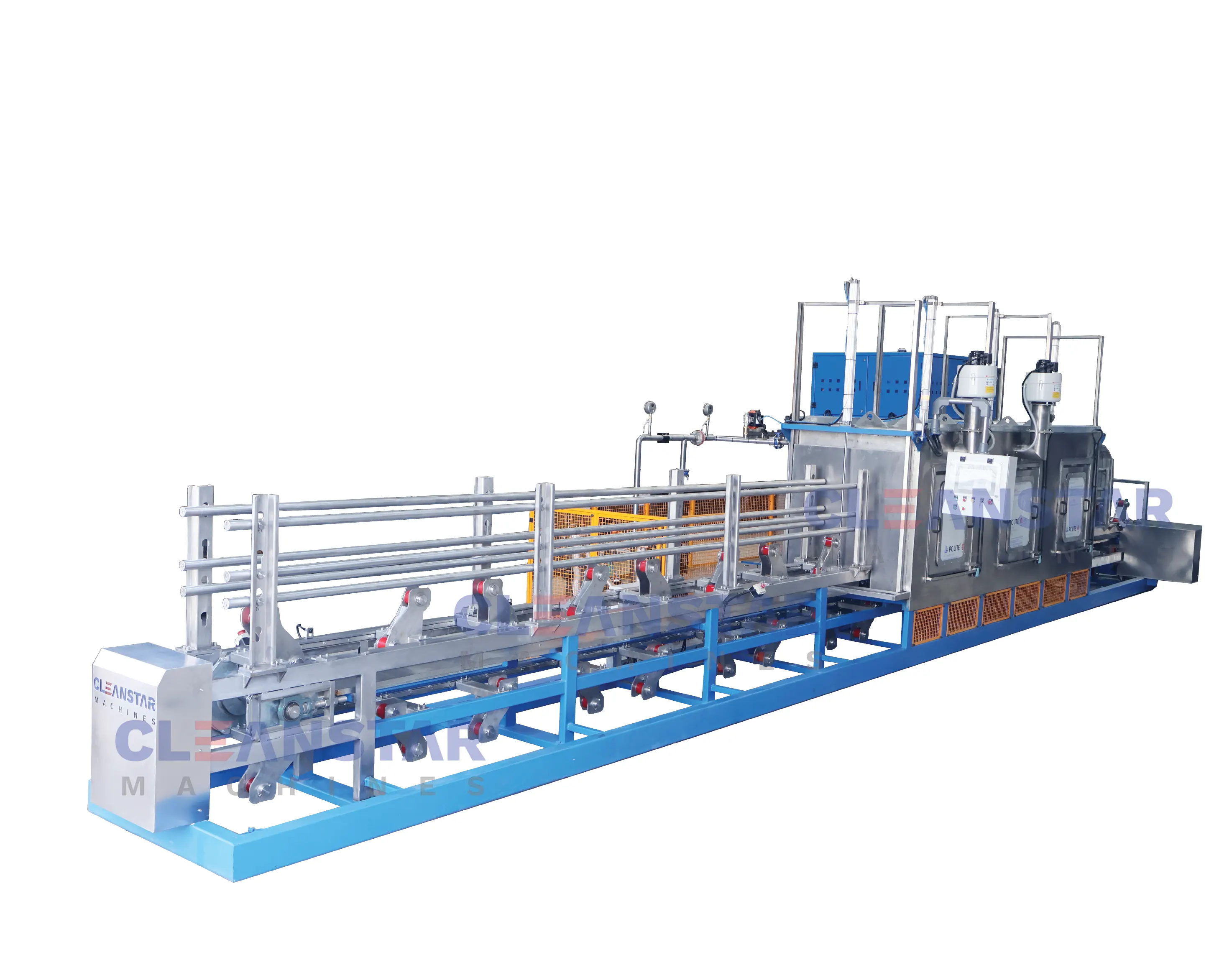 conveyor type parts washer machine