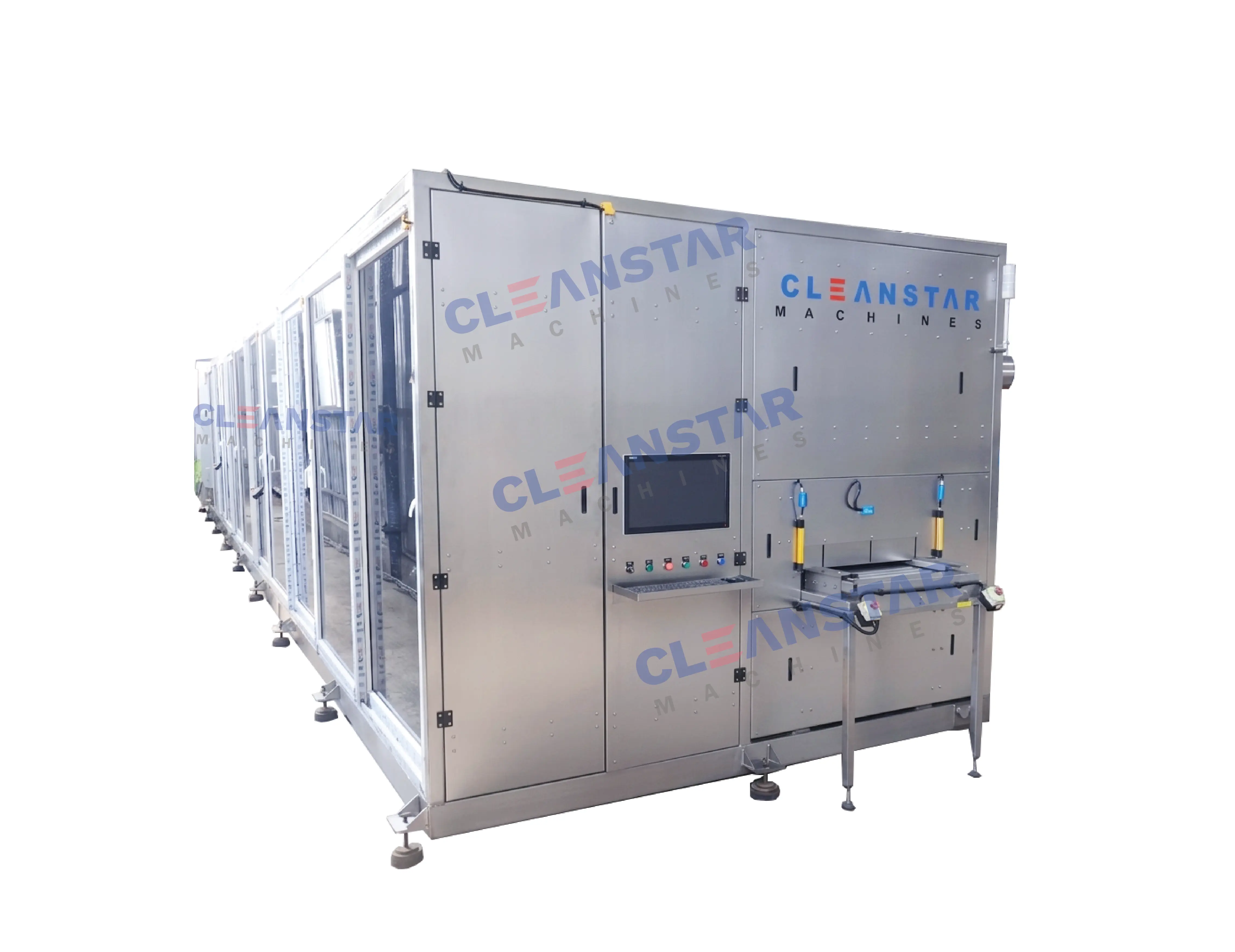 conveyorised industrial parts washer machine