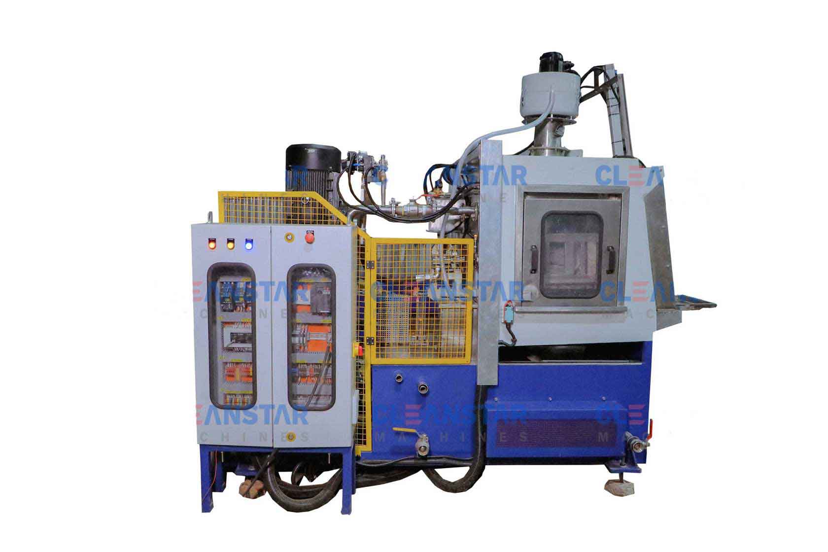 cage rotation type component washing machine