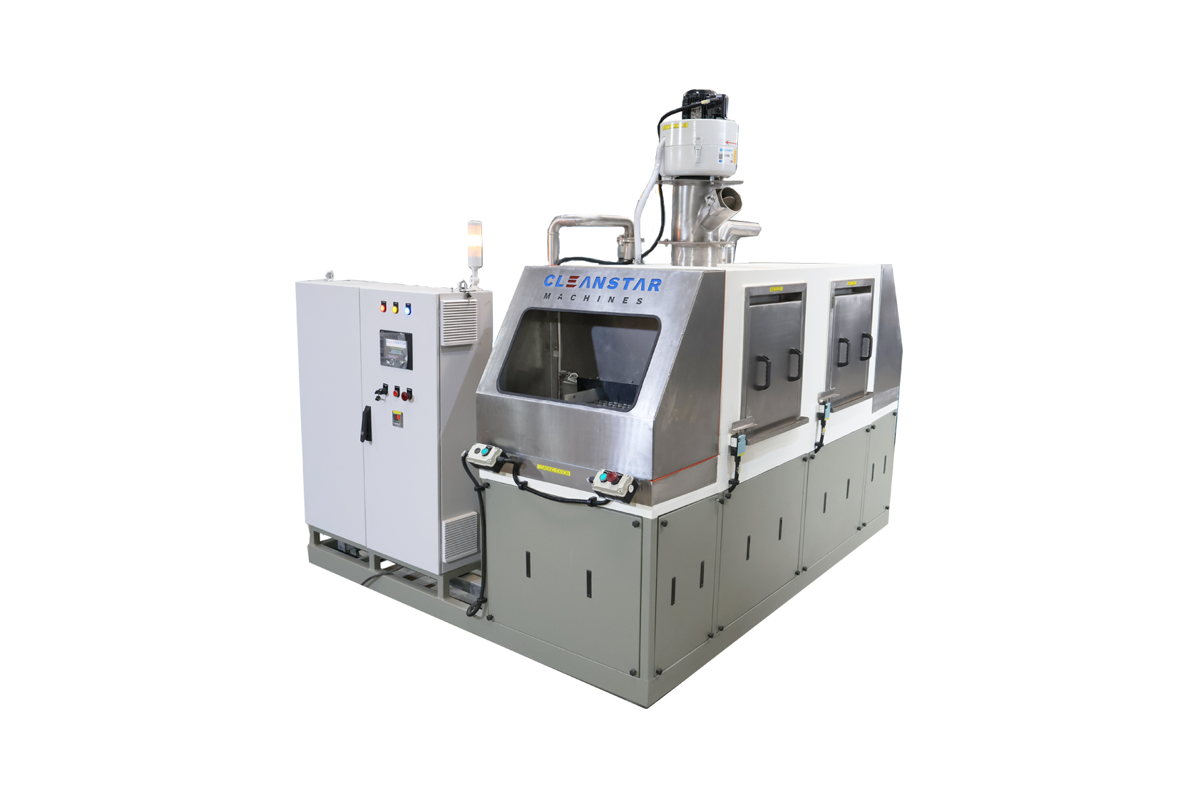 Durable component cleaning machine designed for long-term industrial use.