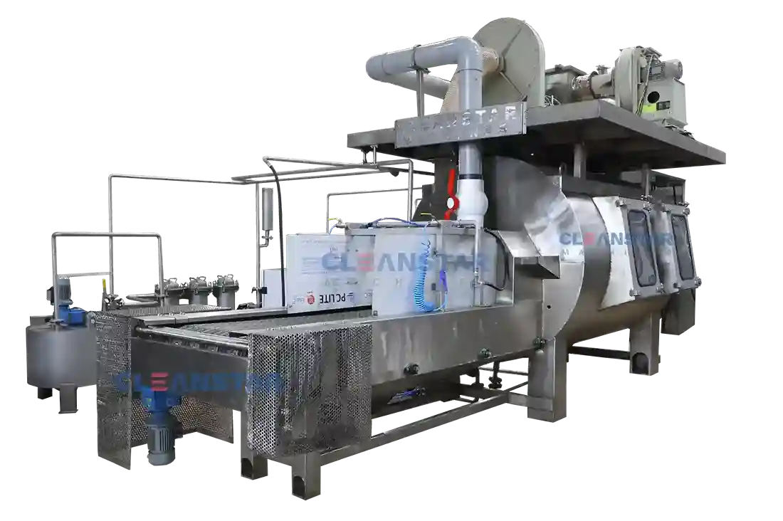 conveyorised parts washer machine