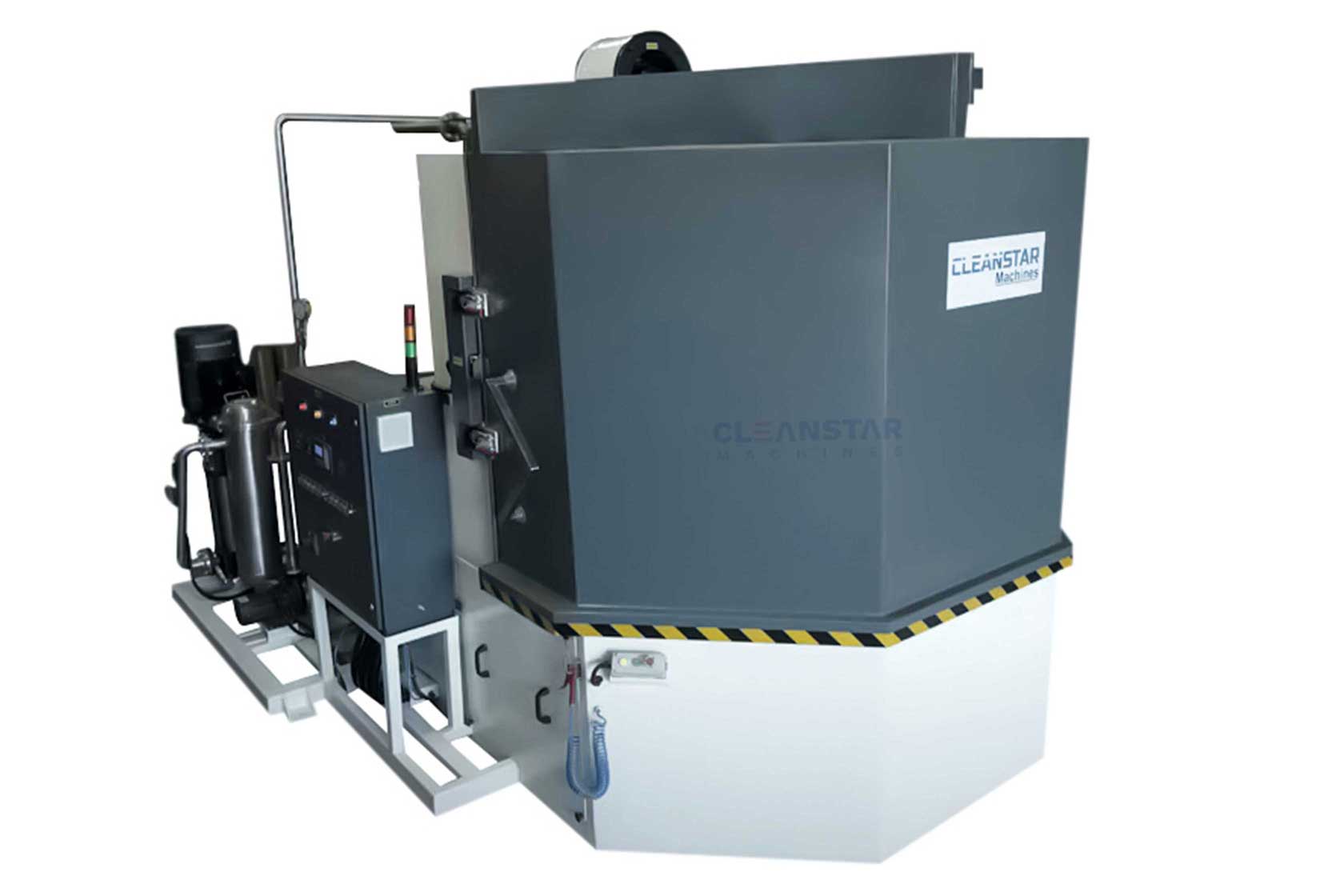 Energy-efficient component cleaning machine reducing operational costs.