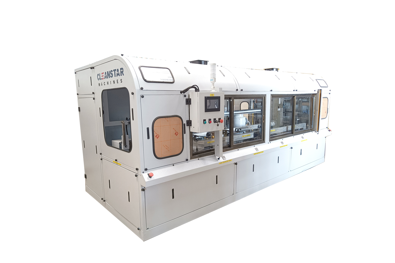 Solvent-free industrial parts cleaning equipment ensuring safety and sustainability.
